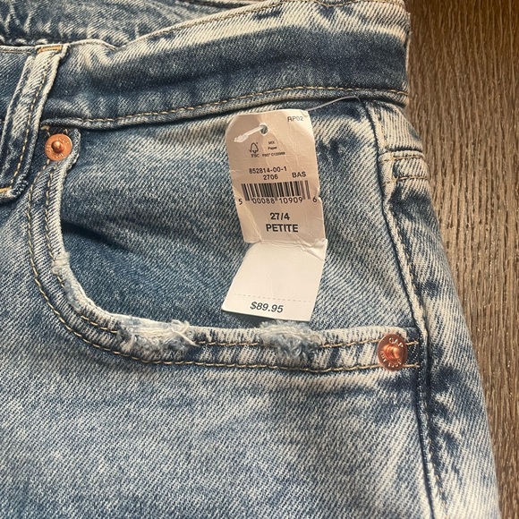 NWT High Rise Organic Cotton 90’s Loose Jeans - Picture 7 of 8